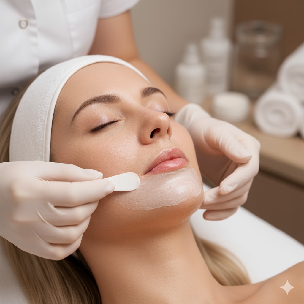 Lip & Chin eye brown